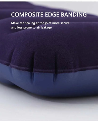 Camping Pillow Travel Inflatable Pillow Air Cushion Pillows Outdoor Climbing Hiking Sleep Cushion Square Lnflatable Pillows