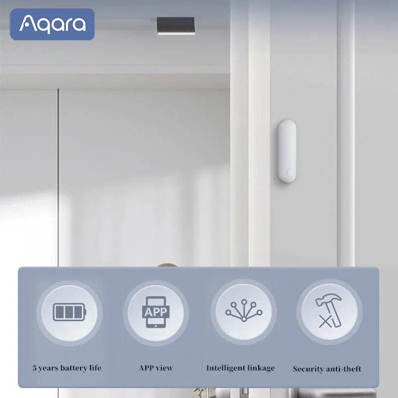 Newest Aqara Door Window Sensor P1 Zigbee 3.0 Remotely View Intelligent Linkage Smart home Devices Work With APP Homekit