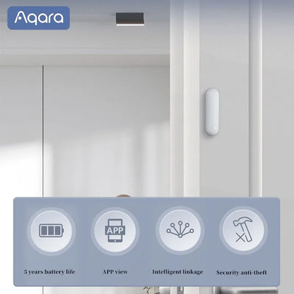 Newest Aqara Door Window Sensor P1 Zigbee 3.0 Remotely View Intelligent Linkage Smart home Devices Work With APP Homekit