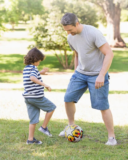 Size4 Football Kids Training High Elastic Wear-resistant Waterproof Soccer Children Team Game Sports Supplies Anti-slip Football