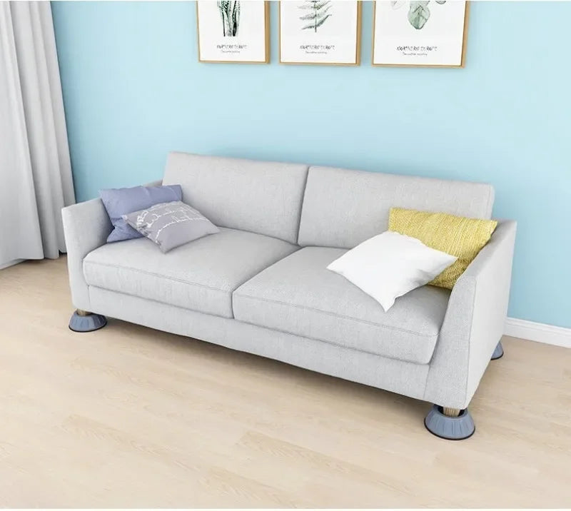 4Pcs Anti Vibration Feet Pads Waterproof Legs Slipstop Silent Skid Raiser Mat Washing Machine Support Dampers Stand Furniture