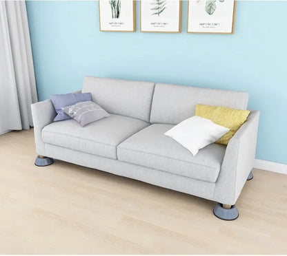 4Pcs Anti Vibration Feet Pads Waterproof Legs Slipstop Silent Skid Raiser Mat Washing Machine Support Dampers Stand Furniture