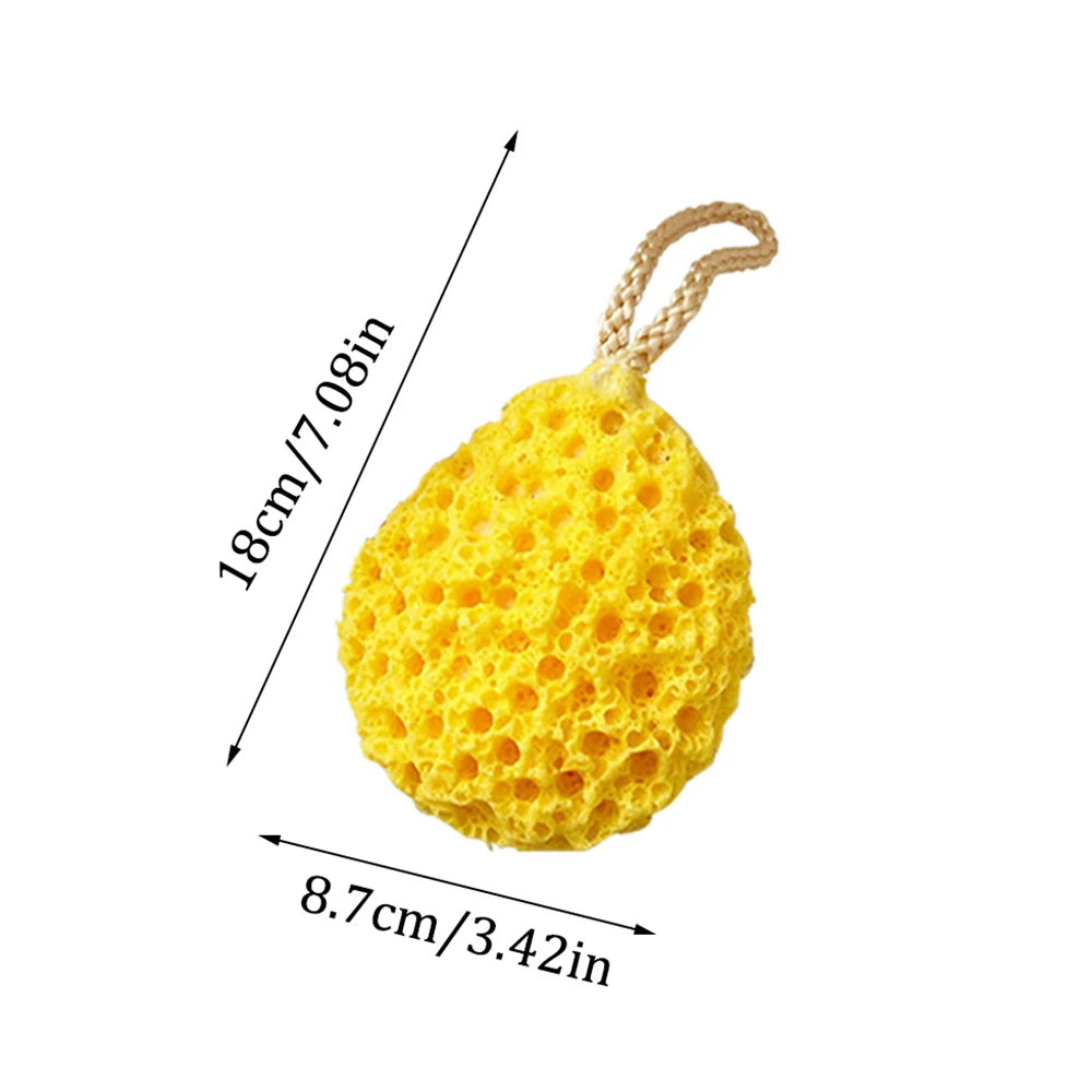 Cheese Bath Ball Japanese Super Soft Lovely Sponge Bath Towel Ladies Children Bath Flower Bath Honeycomb Blister Bath Magic