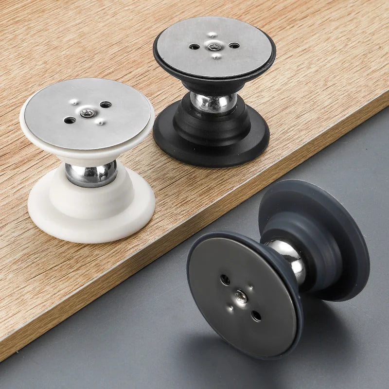 Rubber UFO magnetic door suction, indoor bedroom door, floor suction, door stopper, door handle protector