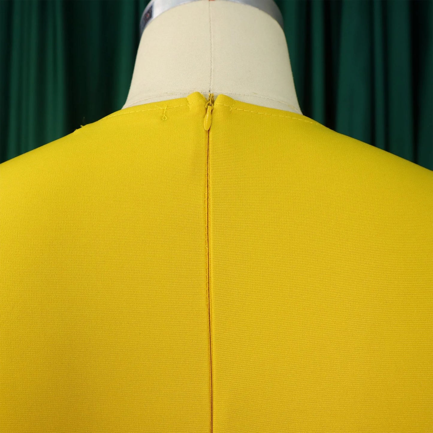 Elegant Office Dresses for Woman O Neck Full Sleeve Sheath Ruffles Package Hips Mid Calf Professional Business Work Dress Midi