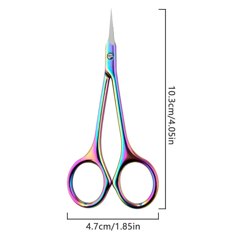 Stainless Steel Manicure Scissors for Nail Care Cuticle Nipper Dead Skin Remover Scissors Nail Art Cuticule Cutter Beauty Tool