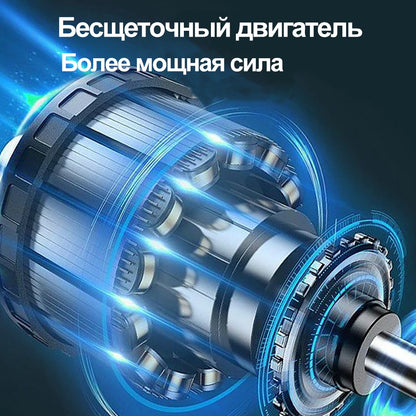 Cordless Handheld Brushless Lawn Trimmer, Powerful Garden Trimmer, 21V, 1300W, 9 Inch