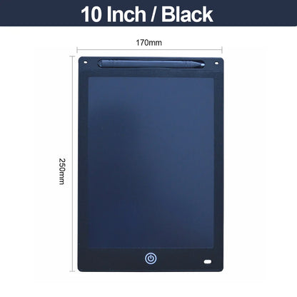 Educational Toys Writing Tablet For Kids 10/16Inch LCD Drawing Board Children Gifts USB Charging Doodle Electron Handwriting Pad