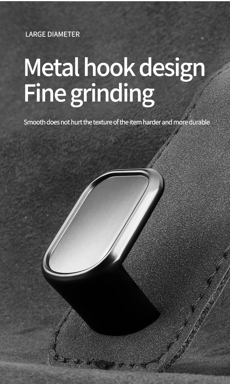 Car Hooks - Rear Seat Back Hooks for Vehicle Storage of Small Items