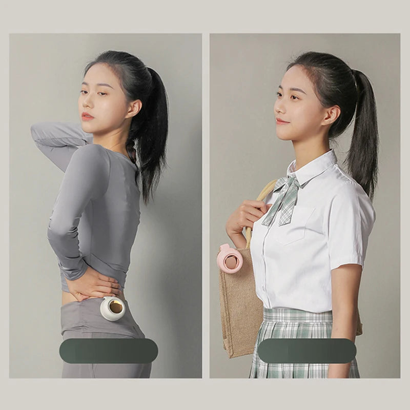 Usb Rechargeable Handheld Fan Portable Electric Fan Adjustable Wind Direction Clipped Onto Clothes Fan Summer Electric Fan