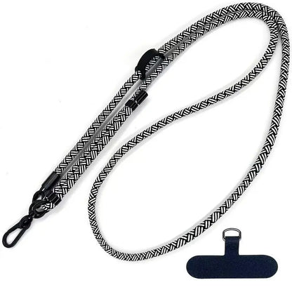 150cm length crossbody lanyard adjustable phone rope neck strap string sling with tether pad