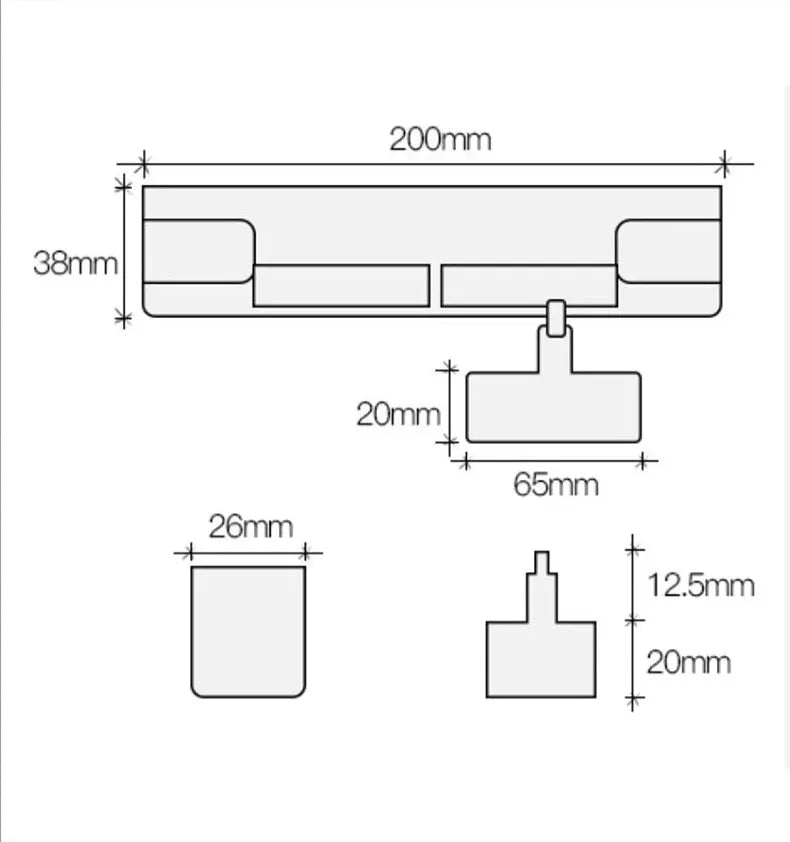 Door Buffer Damper Hydraulic Door Closer Wooden Door Outside the Door Home Mute Automatic Door Closing Artifact Anti-pinch Hand