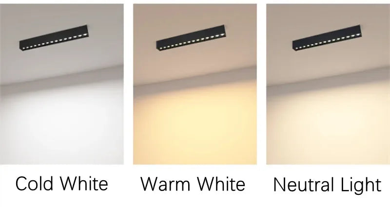 LED Spot Light 10W 20W 30W 40W line light bar creative linear long strip living room corridor light Surface Mount