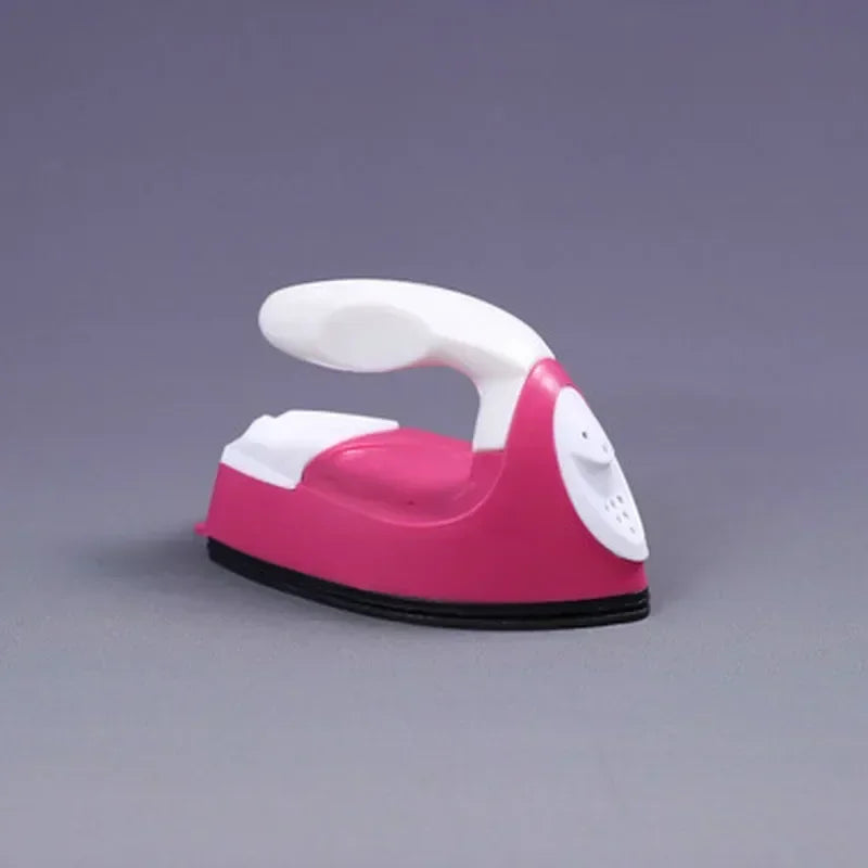 Mini Electric Iron Portable Travel Craft Clothing Sewing Mat Electric Iron Protector Household Iron Supplies