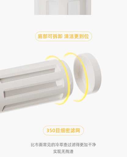 MAVO Manual Cold Brewer 800ml Ice Coffee Maker Cold Brew Coffee Pot Iced Coffee Brewer Coffee brewing kit Cold brew coffee maker