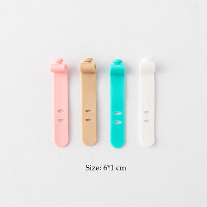 MOHAMM 1 Piece Cute Cable Organizers Holder Clips for Desktop Cord Organizers Management Office Home