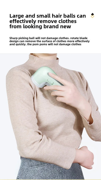 Removes Lint From Clothes Home USB Rechargeable Hair Remover Cleaning Supplies Household Tools Accessories Merchandises Garden