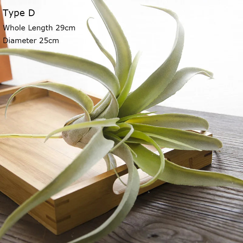 Luxury Air grass series big fake plants plastic wall hanging garden decoration plantas artificiales farmhouse home décor