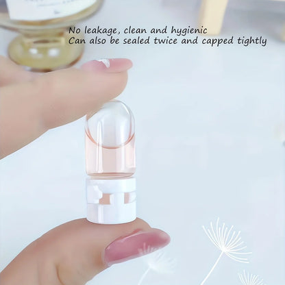 10pcs Leakproof Travel Bottle for Makeup Remover and Lotion-Transparent Portable Dispenser with Flip,RFID Blocking