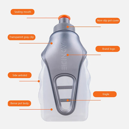 SD05 SD06 SD-06JP Water Bottle Flask Storage Container For Running Hydration Belt Backpack Waist Bag Vest Camping