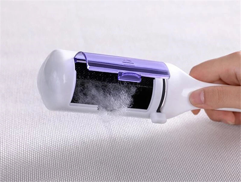 Clothing Dust Hair Removal Roller Cleaner Brush Suction Sweeper For Home Travel Portable Coat Cleaning Lint Sticking Roller