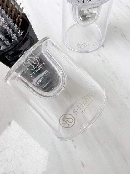 S Heart S Scalp Brush World Model (Short) Gold Black Silver New Package from Japan