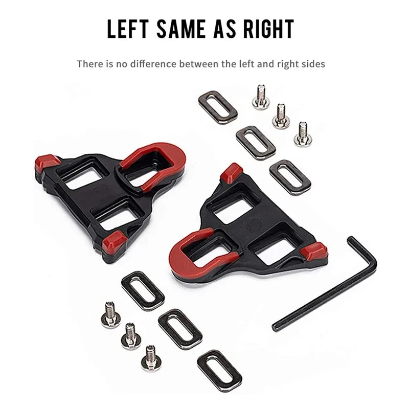BUCKLOS Bike Pedal Cleat Fit Shimano SPD Bike Pedal Cleat for LOOK KEO/SPD-SL/LOOK Delta/SPD MTB Road Bicycle Cycle Shoes Cleats