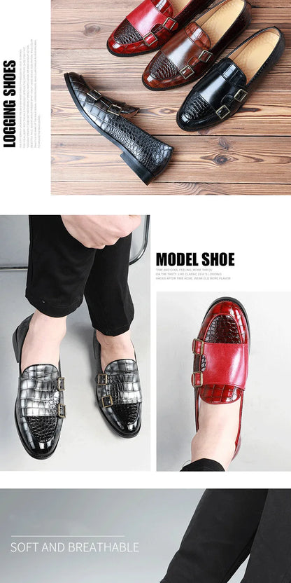 New Designer Formal Oxford Shoes for Men Wedding Shoes Leather Italy Pointed Toe Mens Dress Shoes Sapato Oxford Masculino