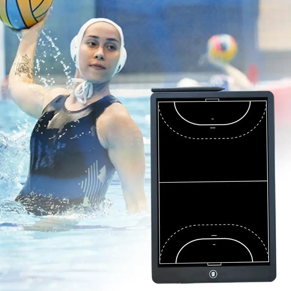 LCD Writing Tablet For Adults 16 Inches Soccer Tactics Board Basketball Coaching Board Soccer Coaches Clipboard Strategy LCD