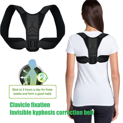 1pcs Back Posture Correction Belt Hunchback Corrector Adult Men and Women Sitting Posture Correction Belt Shoulder Straight Back