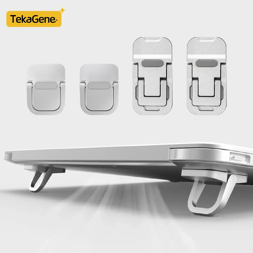 Laptop Stands Bracket 2 Adjustable Angles Foldable Portable Bracket  Computer Keyboard Heat Dissipation Holder Legs Accessories