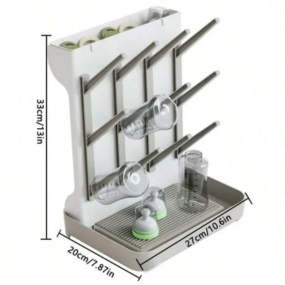 Drying Rack for Baby Bottles Bottle Drain Rack Drying Draining Stand Babies Bottles Storage Bebe Feeding Cup Holder Accessories