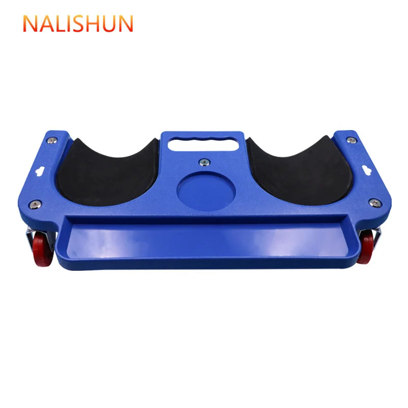 Rolling Knee Protection Pad with Wheels Built in Foam Padded Per for Car Repairman, Fitter, Repairman, Protective Gear Pulley