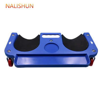 Rolling Knee Protection Pad with Wheels Built in Foam Padded Per for Car Repairman, Fitter, Repairman, Protective Gear Pulley