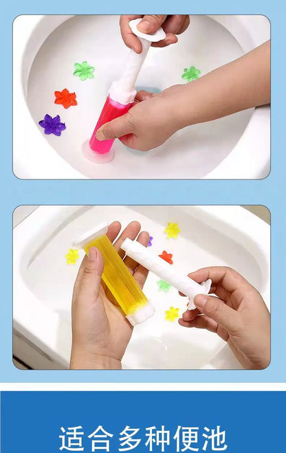 Toilet Flower Deodorant Toilet Deodorizing Fragrance Toilet Cleaning Spirit Household Cleaning Chemicals