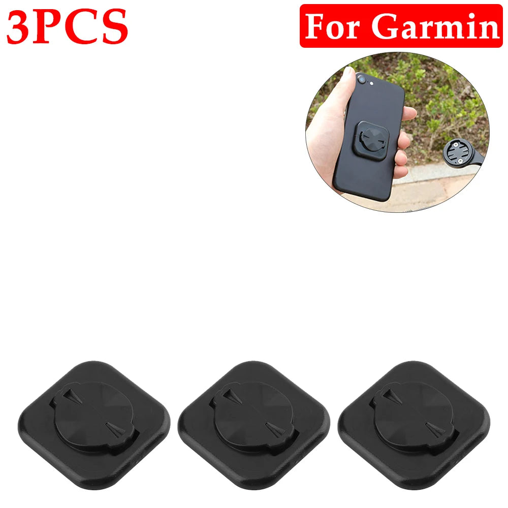 1-5PCS Strong Mobile Phone Back Buckle Universal Mobile Phone Sticky Mount for GARMIN/ Bryton Adhesive Mobile Phone Holder