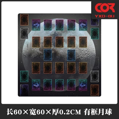 Yu-Gi-Oh! Play Mat Anime Yugioh Double Board Game Duel Plate Rubber Board Table Games Card Mat Mouse Pad Trading Card Game Mat
