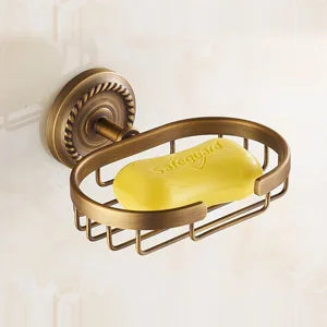 . Solid Brass Bathroom Accessories Set,Robe hook,Paper Holder,Towel Bar,Soap Basket,Bathroom Fitting Sets
