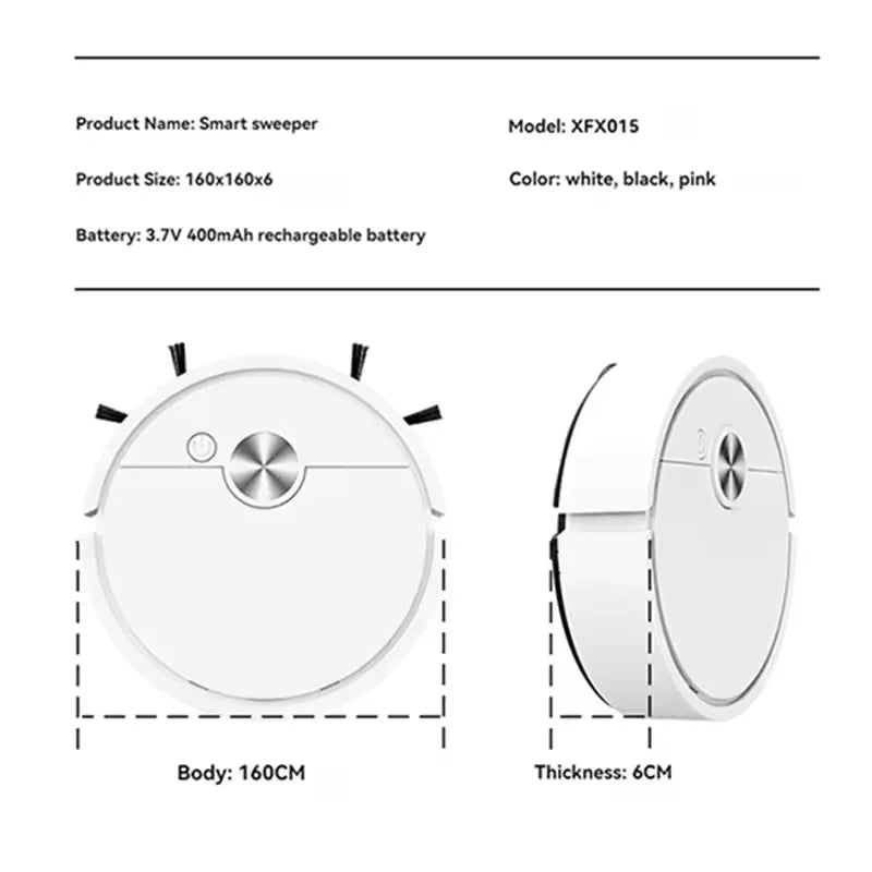 Xiaomi Vacuum Cleaning Robot mini Intelligent Vacuum Cleaner Home Charging Fully Automatic Suction Sweeping Mopping Integrated
