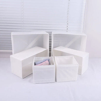 Underwear Organizers Of Cabinets And Drawers Wardrobe Clothes Bra Organizer For Underwear Socks Pants Home Foldable Storage Box