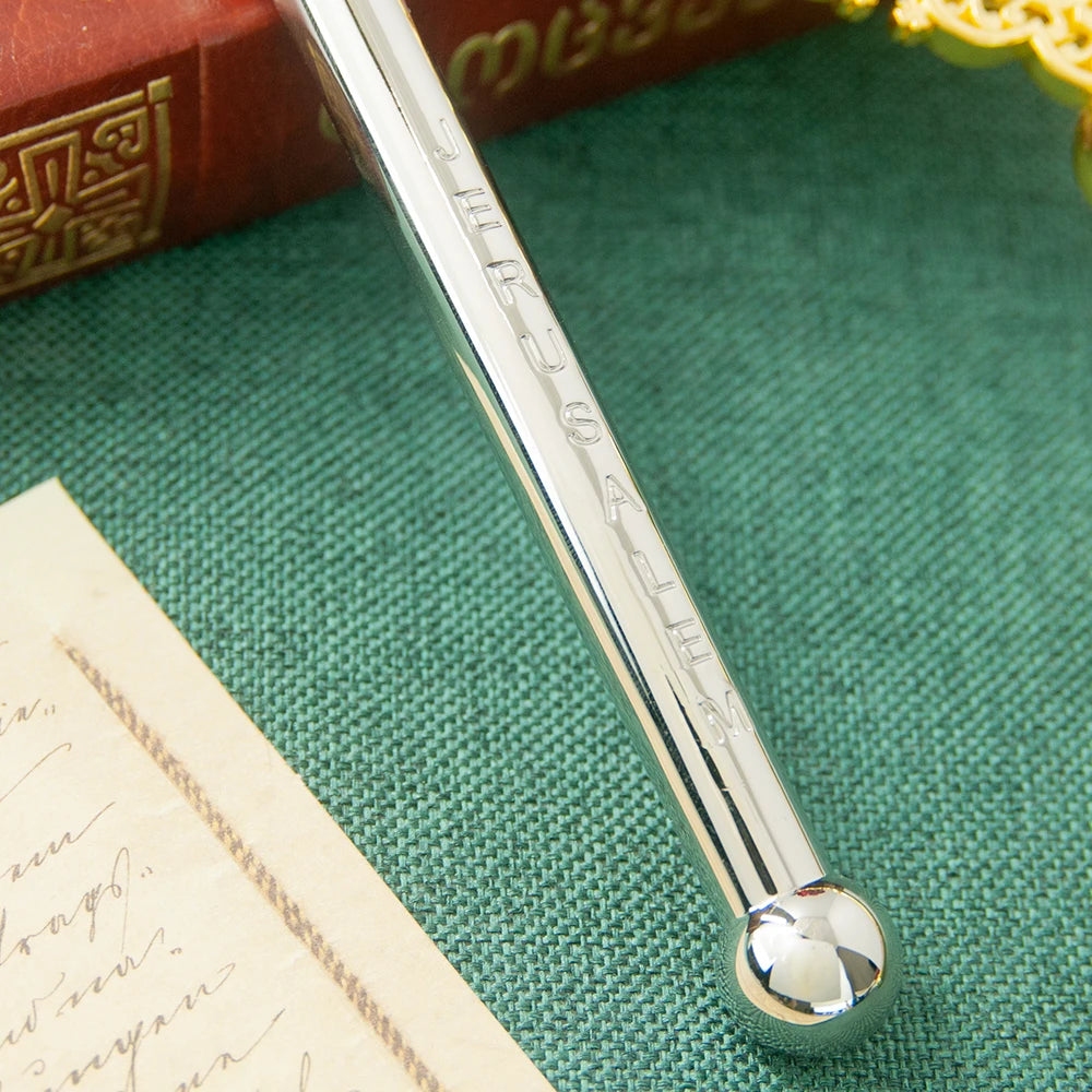 HT Orthodox Church Product Supplier Jesus Crucifix Small Handheld Gold Plated Cross Church Home Ritual Accessory