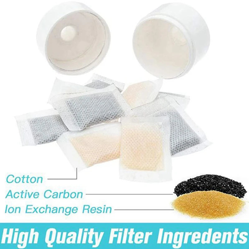 4Pcs Cat Water Fountain Filter Dog Drinking Dispenser Filter Flowing Fresh Water/Loop Filter Automatic