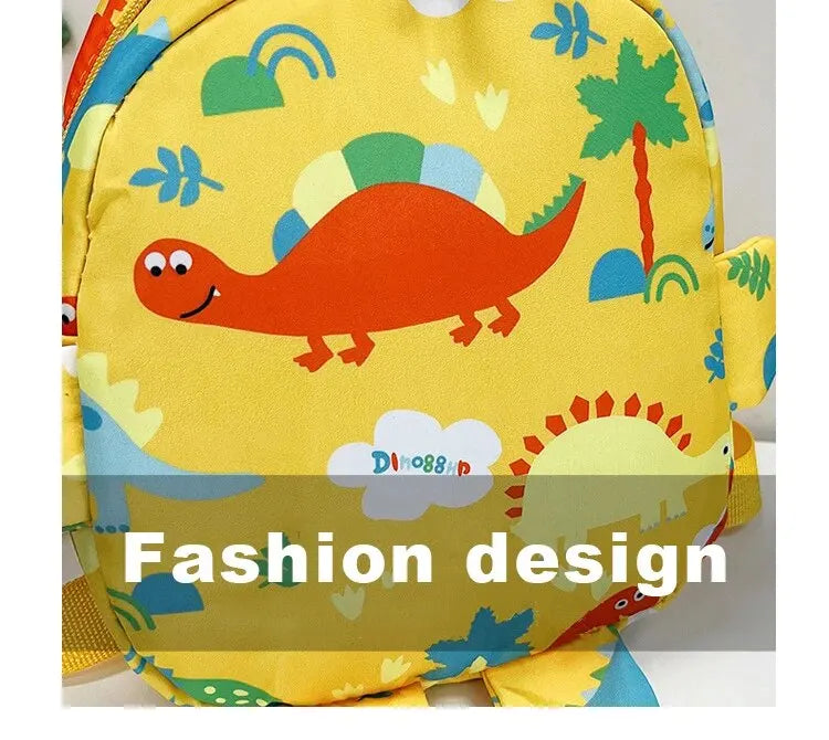 Cute Cartoon Dinosaur Baby Backpacks Kindergarten Schoolbag Children Boys Girls School Bags Adjustable Animals Kid Backpack