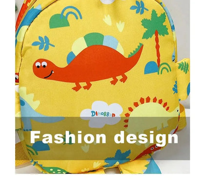 Cute Cartoon Dinosaur Baby Backpacks Kindergarten Schoolbag Children Boys Girls School Bags Adjustable Animals Kid Backpack