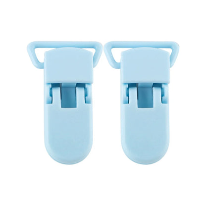 10Pcs/Lot Plastic Clasp Colorful Solid Clip Chain Making For Jewelry Handmade Crafts Making Accessories