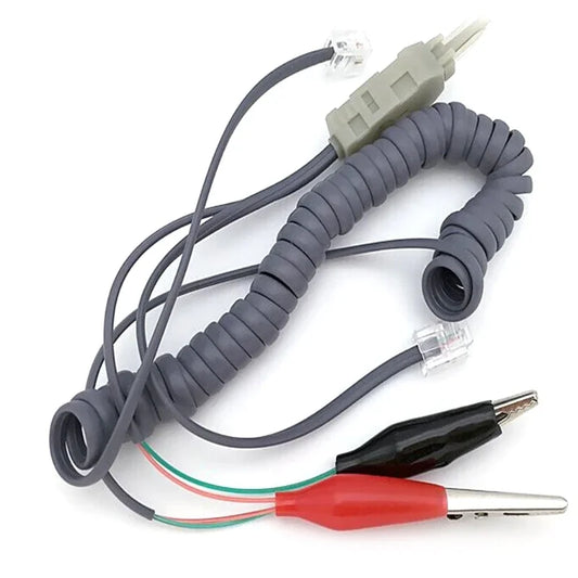 Corded Phone Test Telephone, D019 Landline Telephone with Caller Display Phones with Big Button  for Home, Offices