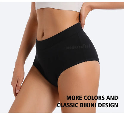 Menstrual Period Underwear High Waist Menstruation Panties Woman Abundant Flow Menstrual Cycle Absorbent Underwear Period Shorts