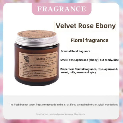Scented Candles Smokeless Soy Candle Essential Oil Aromatic Candle Luxury Decoration Candle Wedding Gifts Party Home Decoration