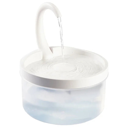 2L Cat Water Fountain LED Blue Light USB Powered Automatic Water Dispenser Cat Feeder Drink Filter For Cats Drinking Fountain