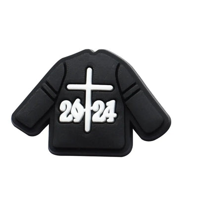 Hot Sale 1pcs PVC Shoe Charms Cactus Smiling Face Sandal Accessories DIY Shoe Decoration For Clog Sandal Kids X-mas Gifts